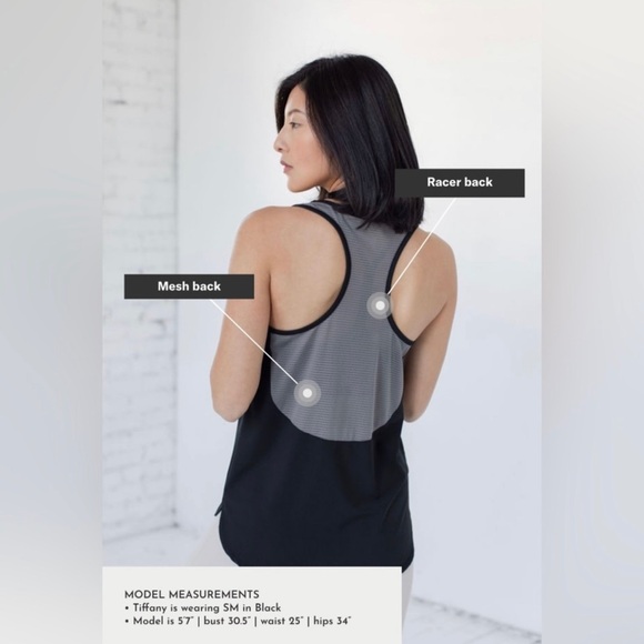 New Savvi Alexa Mesh Tank Top Medium Lime Green - Picture 2 of 6